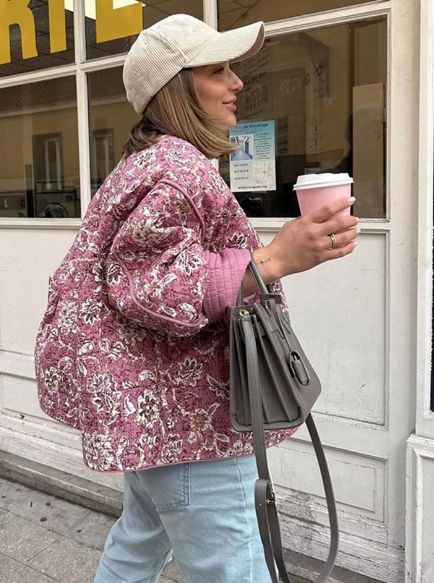 Women's Warm and Stylish Insulated Jacket for Fall and Winter