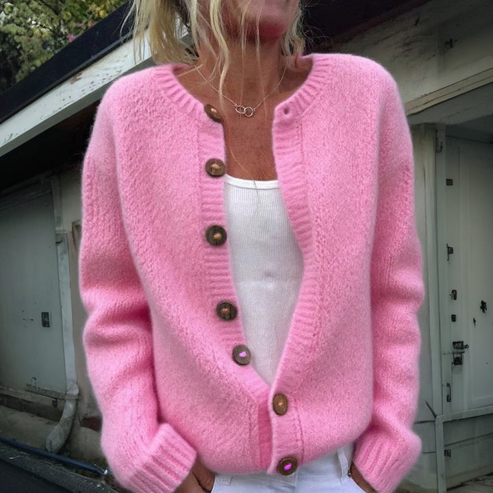 Sweet Plain Long Sleeve Cardigan