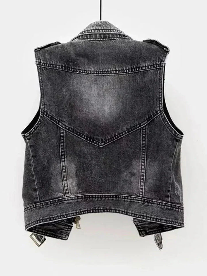 Women's Denim Vest