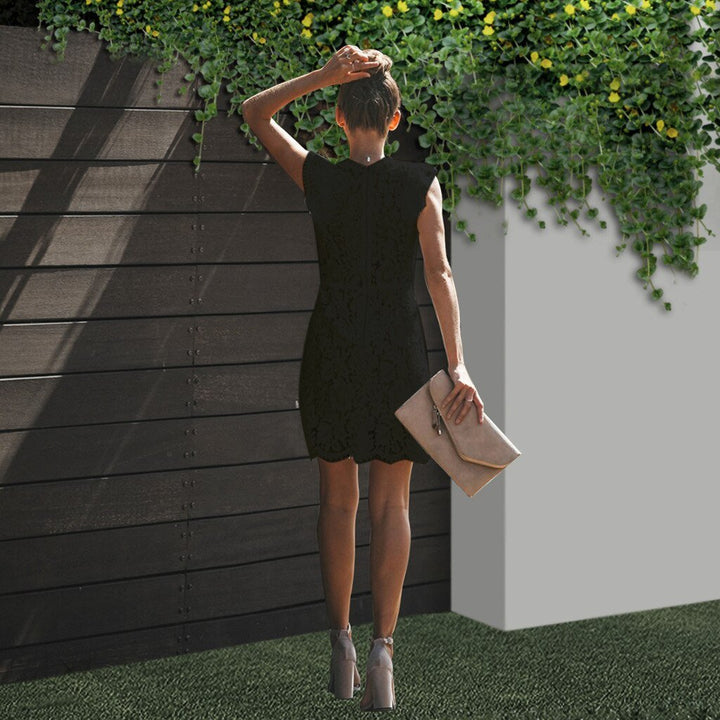 Elegant Lace Evening Dress