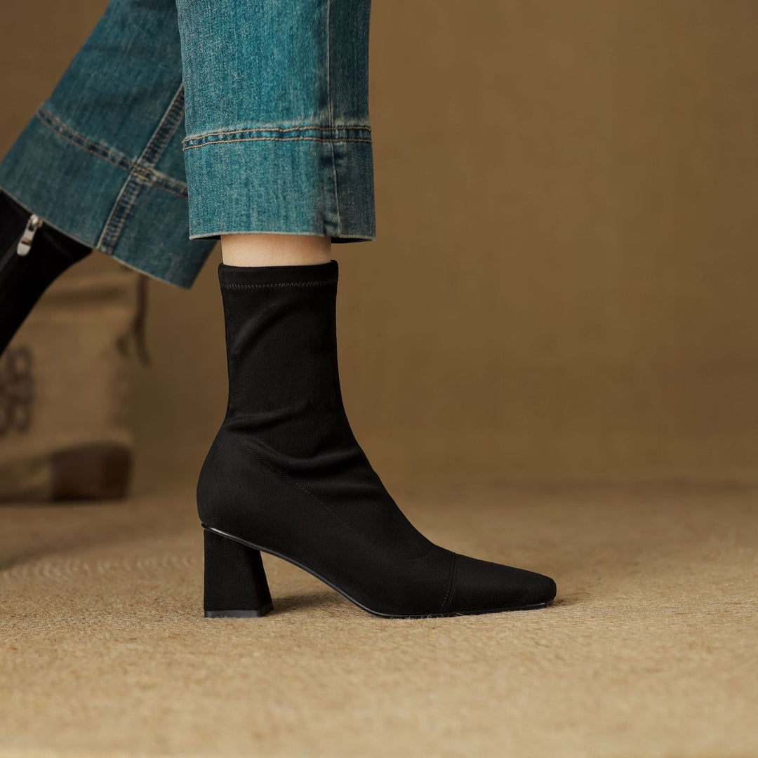 Aelis Genuine Suede Boots