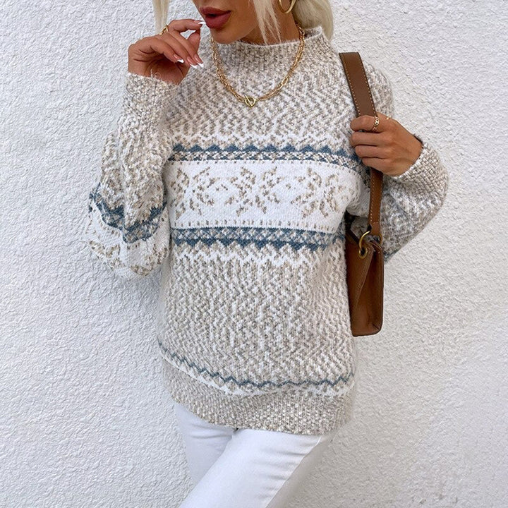 Stylish Women's Knit Pullover for Winter