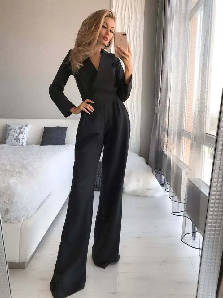 Stylish Women's Flared Jumpsuit