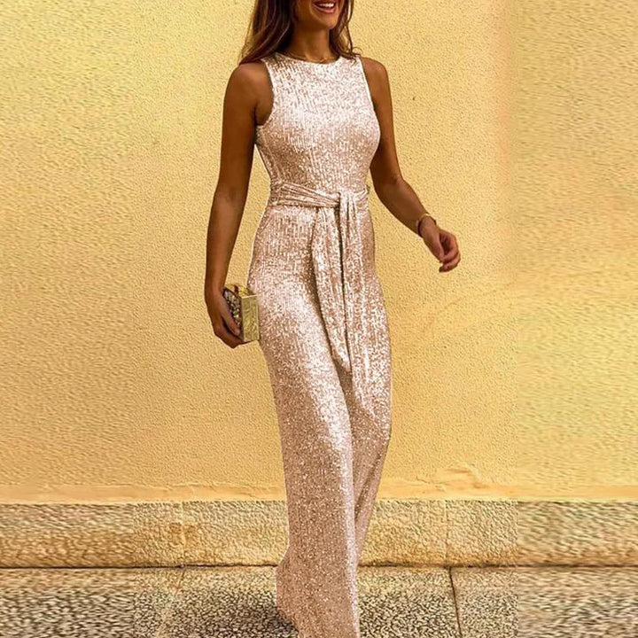 Chic Sequin Jumpsuit