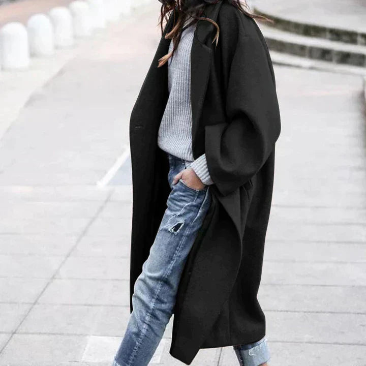 Stylish Wool Overcoat
