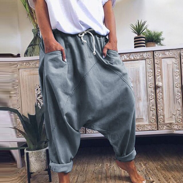 Bohemian-Style Women's Harem Pants
