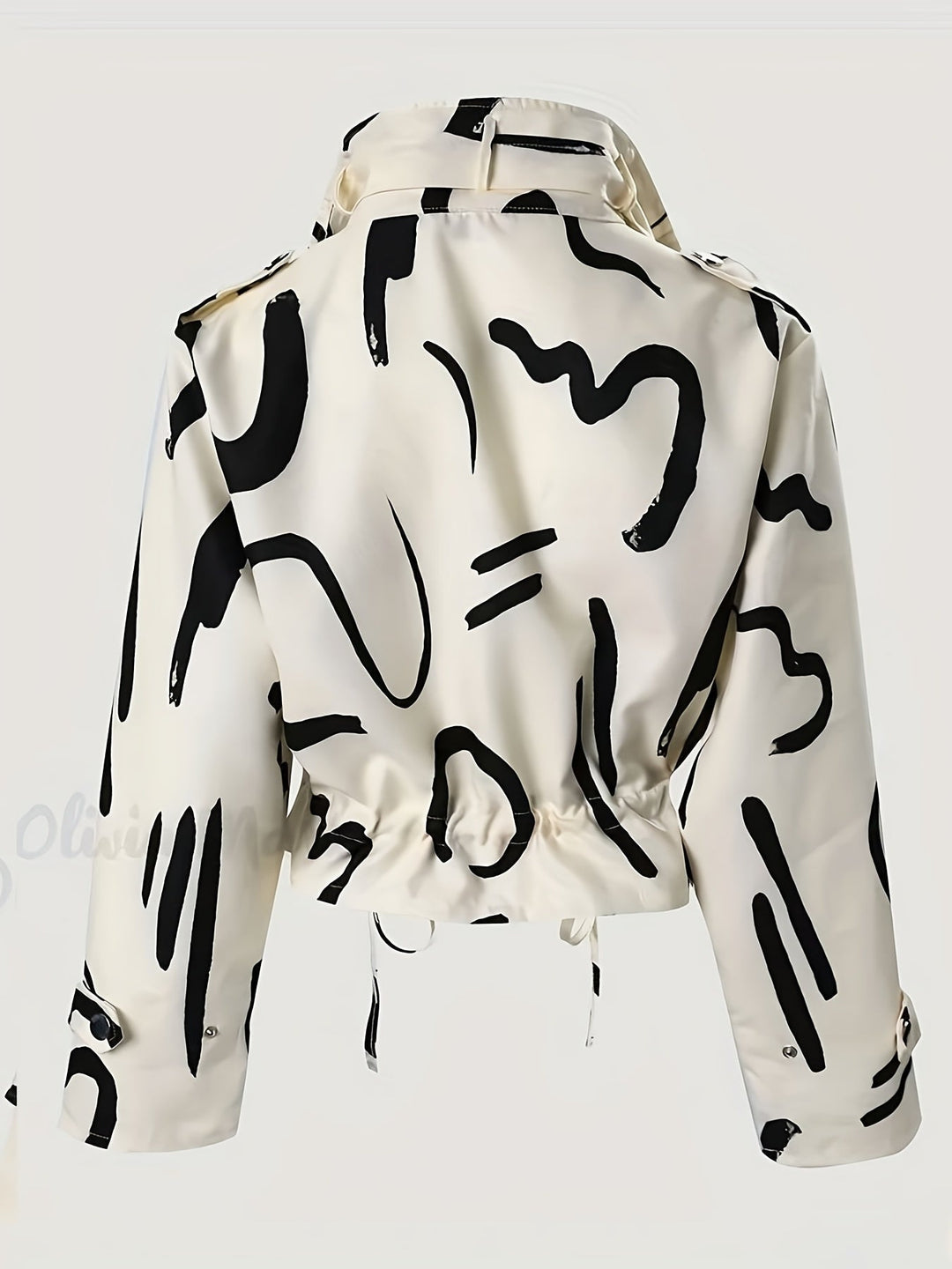 Stylish Women's Stand-Up Collar Jacket