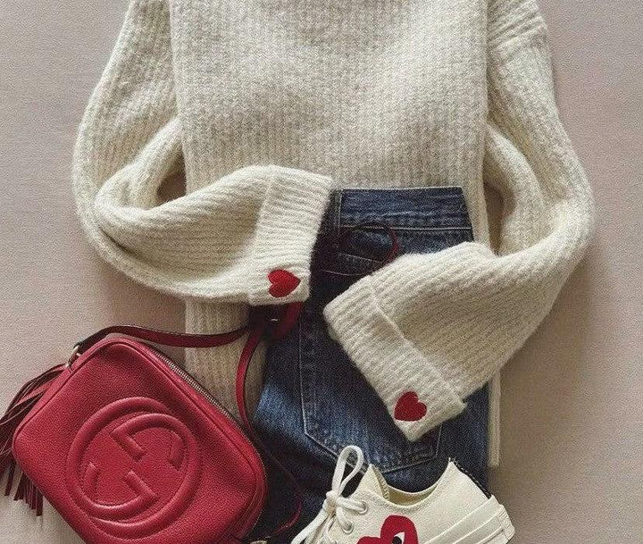 Cozy Mock Neck Long Sleeve Sweater